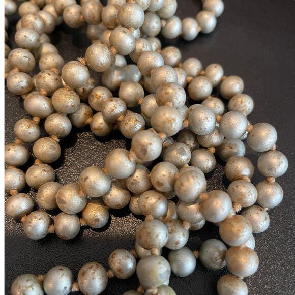 Vintage 56" String of Glass Beads - Picture 3 of 4